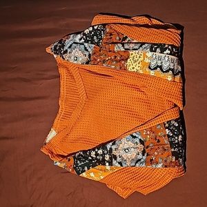 Long sleeve boho shirt